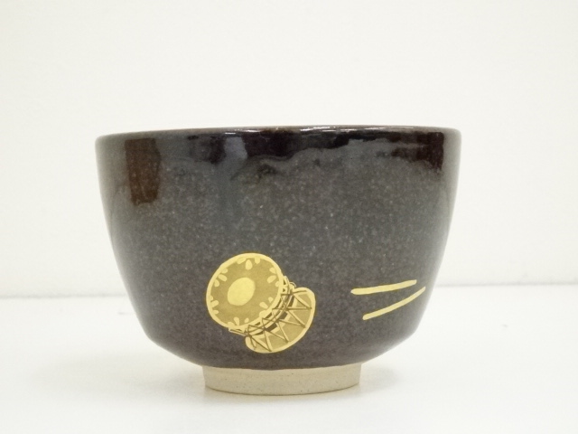 抹茶茶碗  膳所焼  岩崎新定 茶道具】抹茶茶碗 膳所焼茶碗 先代 岩崎新定作 : すいぎょく園 - 通販